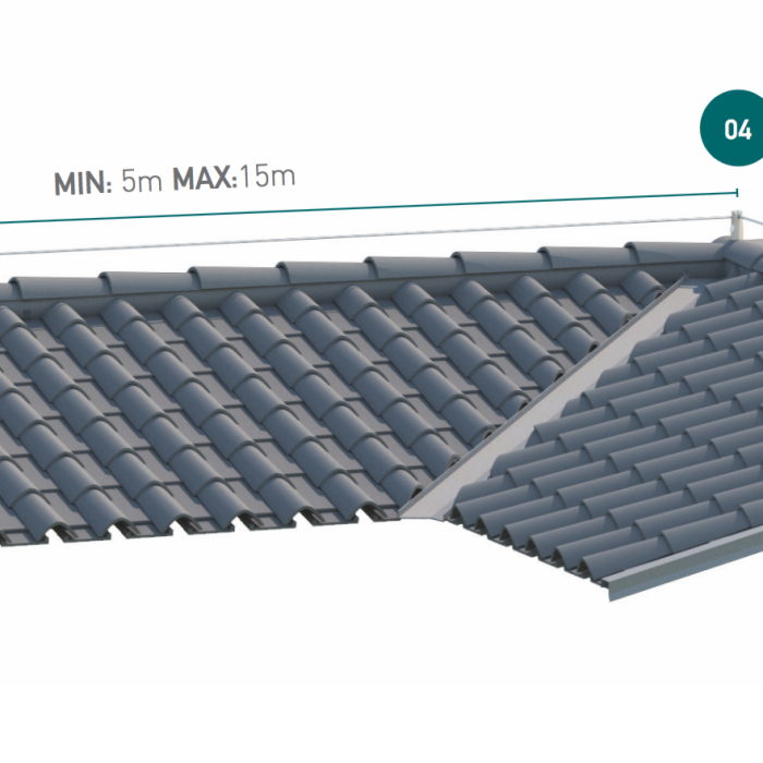 linee vita per il tetto