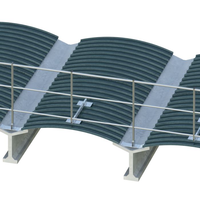parapetti in alluminio per tetti