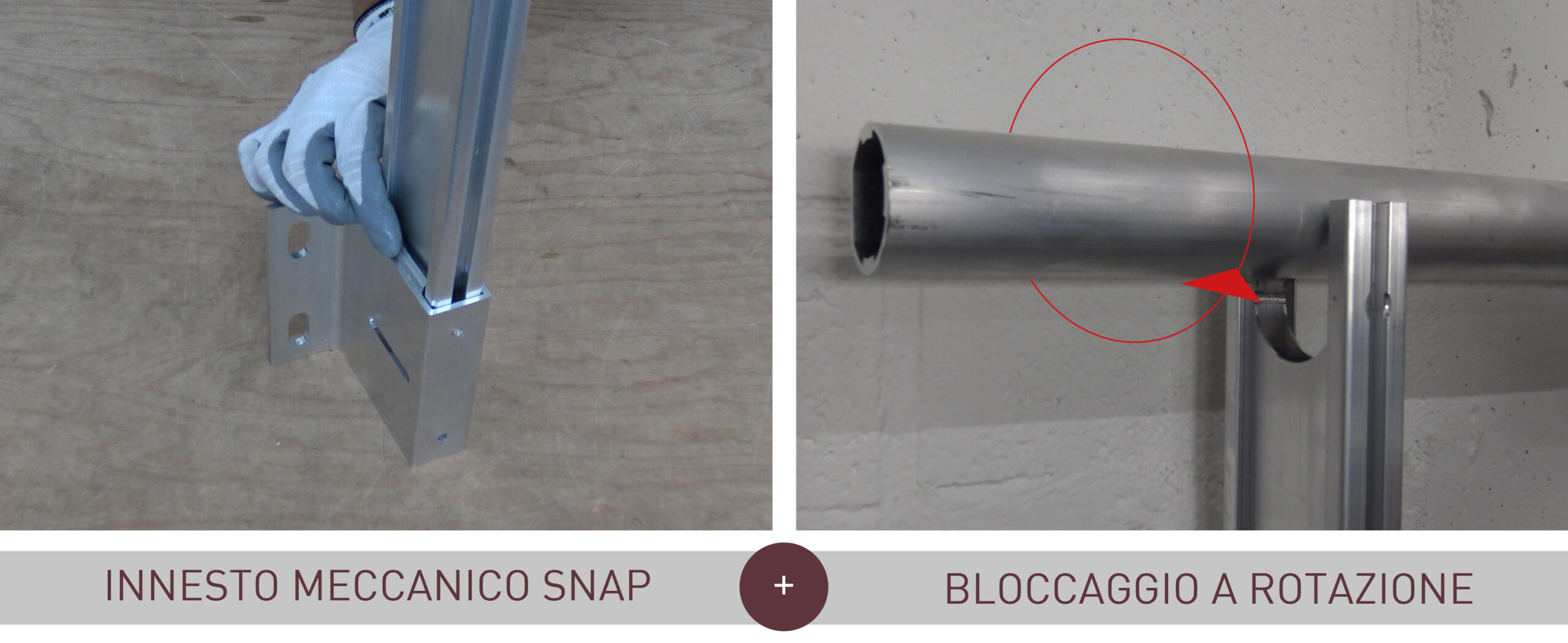 Peculiarità Parapetto LIMIT System SNAP